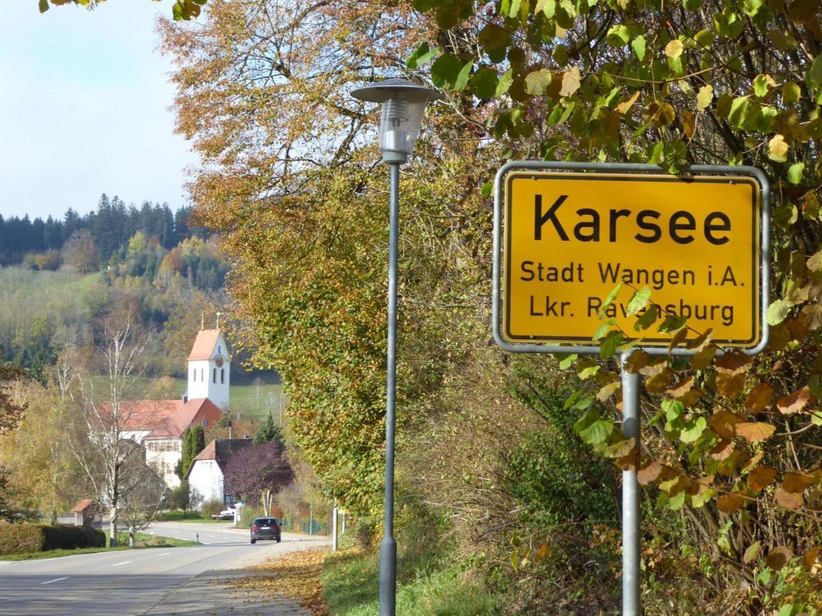 Erholungsraum Karsee - Ferienwohnung Wangen im Allgaeu Exterior photo